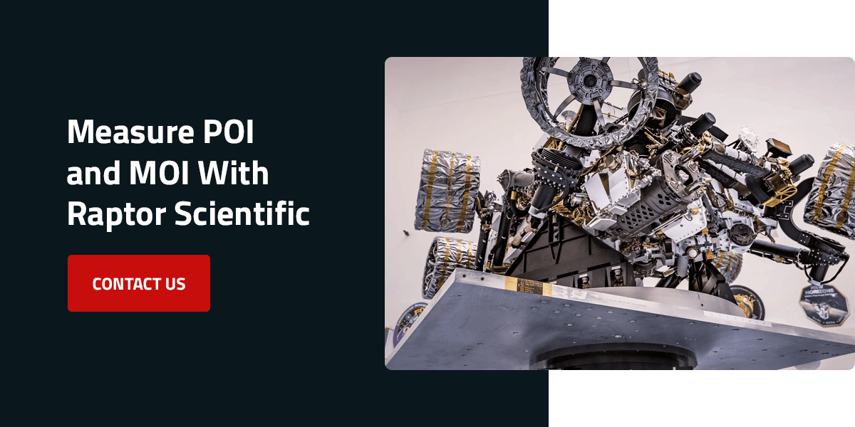 Measure POI and MOI With Raptor Scientific